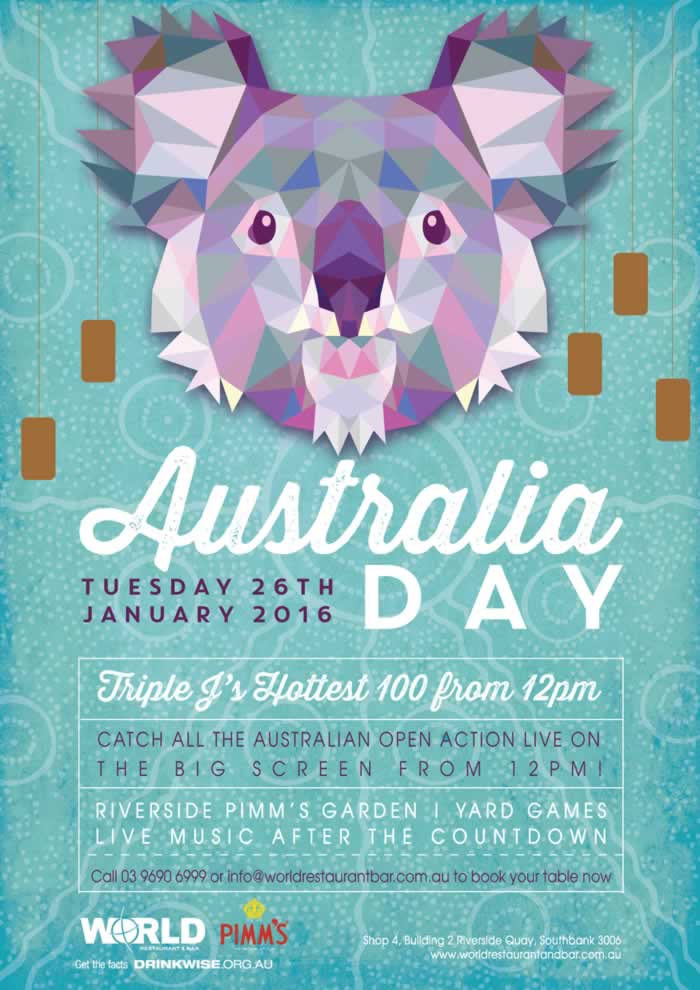 Australia Day Melbourne celebration ideas and events
