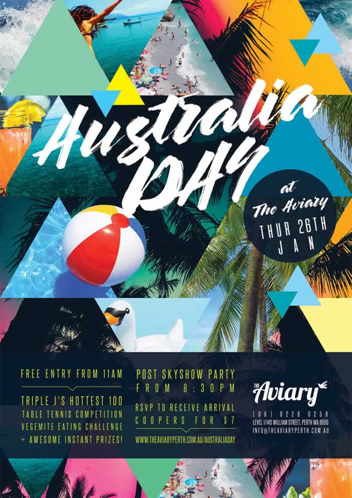 Australia Day Perth celebration events and ideas