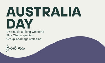 Australia Day at the Regatta Hotel